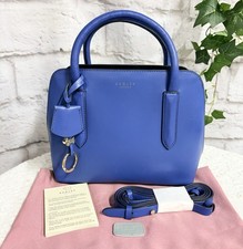 👜RADLEY BNWOT “Liverpool Street 2.0” Small Leather Multiway Bag, Blue👜