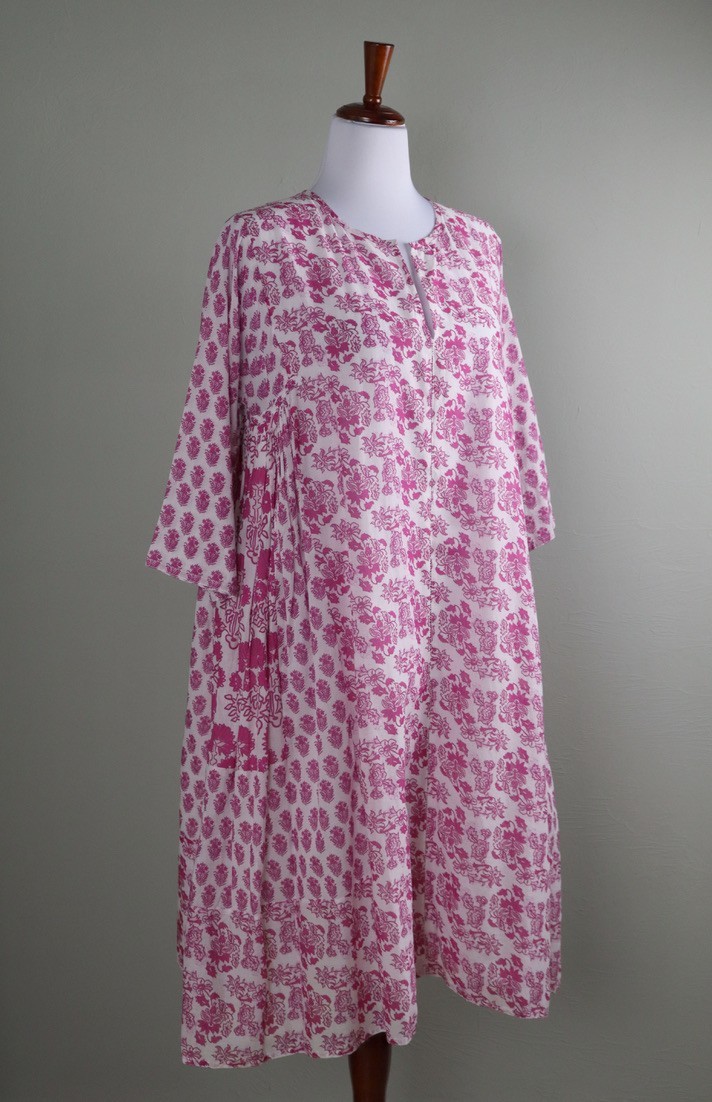 RO'S GARDEN NWT $220 Anthropologie Bhopali Midi Dress in Omega Floral Size  XL | eBay