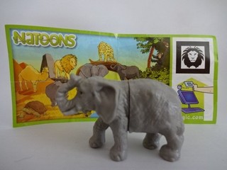 Ferrero Tier Serien / 2011 DC 007 / Tiere aus Afrika " Elefant BPZ