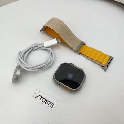 Apple Watch Ultra Titanium - 49mm Unlocked - 32GB A2622 - Open Box
