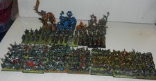WARMASTER ORC & GOBLIN ARMY 10MM PAINTED METAL 260+FIGURES. GIANTS & TROLLS.