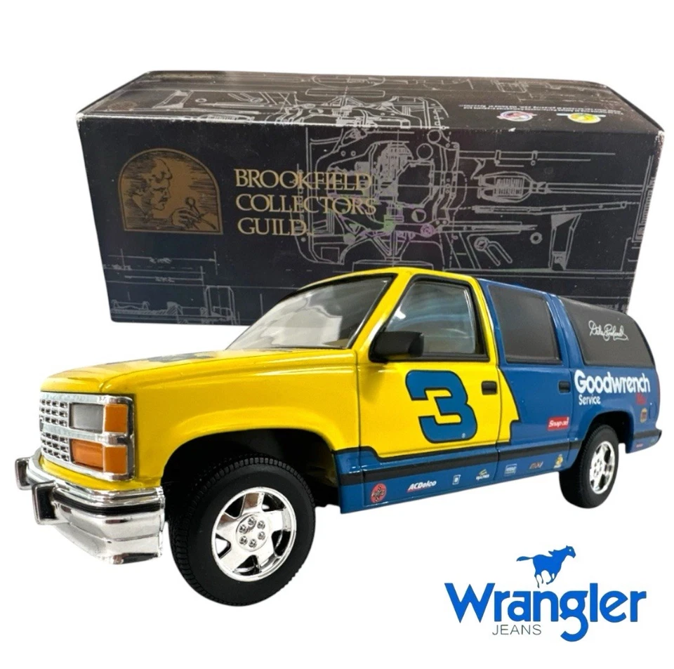 NASCAR Dale Earnhardt #3 Goodwrench Wrangler 1994 Suburban 1:24 Brookfield LE Foto 2 de 4