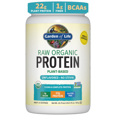Garden Of Life Organic Vegan Protein Powder Plant Based Bcaas Organic Protein