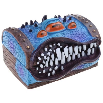 Mimic Chest DND RPG Dices Box for Polyhedral Dices Roleplaying Tabletop Gaming