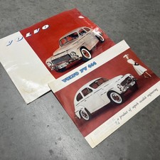 Vintage Volvo Pv 444 Ephemera Dealership Brochure Rare Swedish