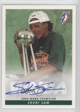 2005 Rittenhouse WNBA WNBA Champion Sheri Sam Auto 0b1