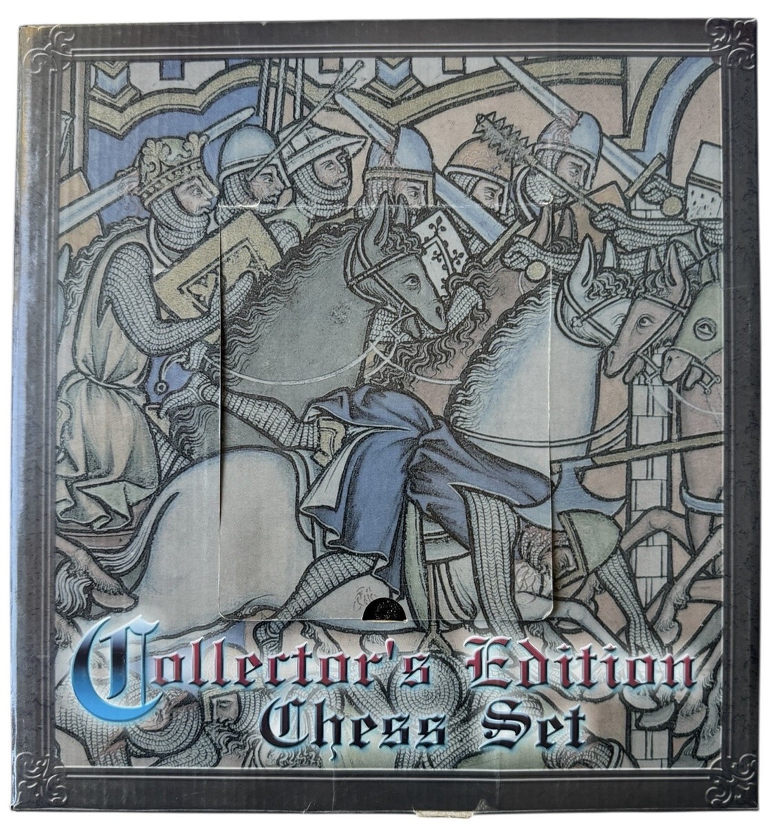 Golden Future Studio Crusades Chess Set Handmade Collector Edition
