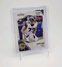 CHRIS LONG 2010 Score 8/32! Artist's Proof Silver Foil #270 SAINT LOUIS RAMS 