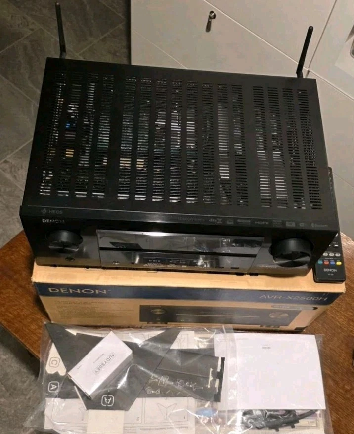 Denon AVR-X2500H A/V Receiver 4k HDMI; Netzwerk, Bluetooth; USB; WLAN  - Bild 3 von 3
