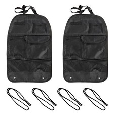 Car Backseat Organizer with 7 Storage Pockets, Waterproof Auto Seat Back Prot...