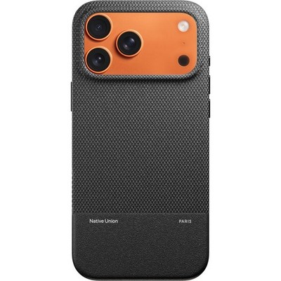 Handyhülle für iPhone 17 Pro Max Native Union Case Cover Schutzhülle Schwarz