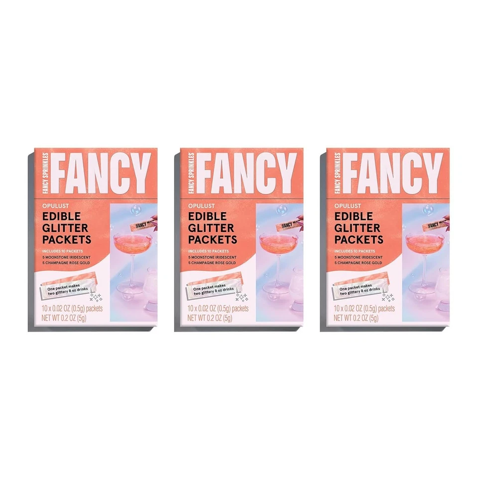 Sparkling Drink Glitter Packets, 3 Pack - Image 2 of 3