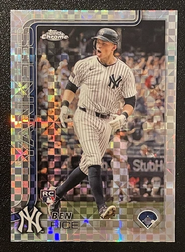 Ben Rice 2025 Topps Chrome Ben Rice #139 Rookie