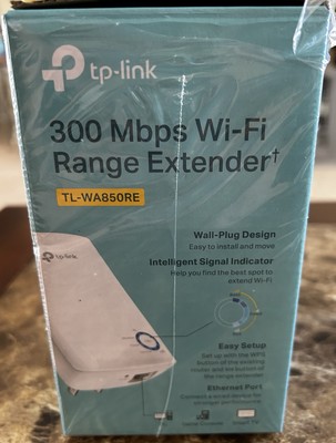 TP-Link TL-WA850RE N300 300Mbps Universal Wi-Fi Range Extender Repeater Booster