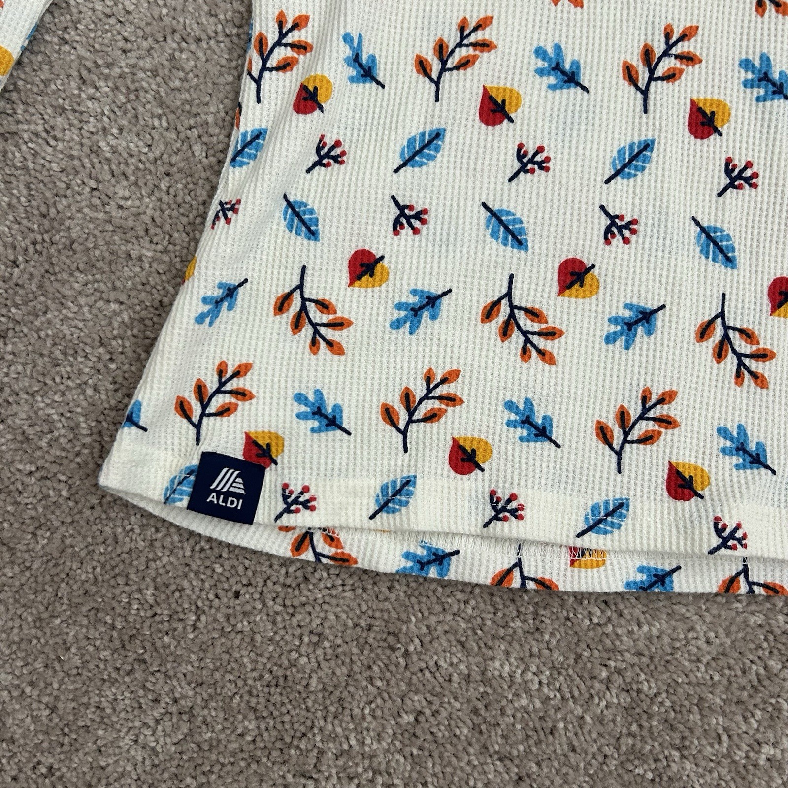 Aldi Thermal PJ Set Fall Pattern - image 4