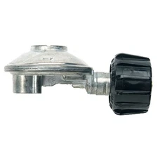 Mr. Heater, Low Pres Reg, 90 degree, 3/8in. FPT x POL, 75K btu, Included (qty.)