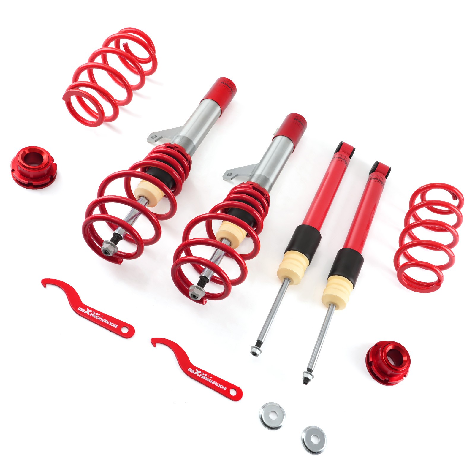 Coilovers Kit for Audi TT Mk2 8P 2003-2013 1.8TFSi 2.0TFSi Front Rear Springs