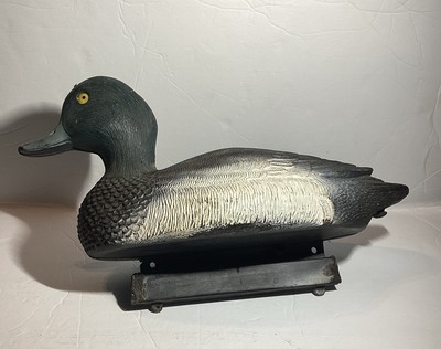 Vintage Flambeau  Blue Bill Duck Decoy, Plastic, 15-inch, Hunting Accessory