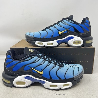 Nike Air Max Plus OG Hyper Blue Black Men's Shoes Sneakers No Lid