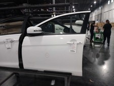 2015 Mitsubishi Lancer Left Front Door Assembly White - Used 109k Miles 2015 Mitsubishi Lancer Left Front Door Assembly White - Used 109k Miles