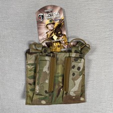 Tactical Assault Gear 2x2 Rifle Pistol Magazine Mag Pouch Multicam MOLLE USA