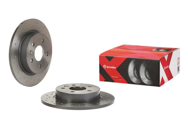BREMBO 08.D225.1X Disco freno forato, rivestito - Immagine 2