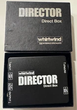 WHIRLWIND MUSIC DIRECTOR DIRECT BOX IN ORIGINAL BOX
