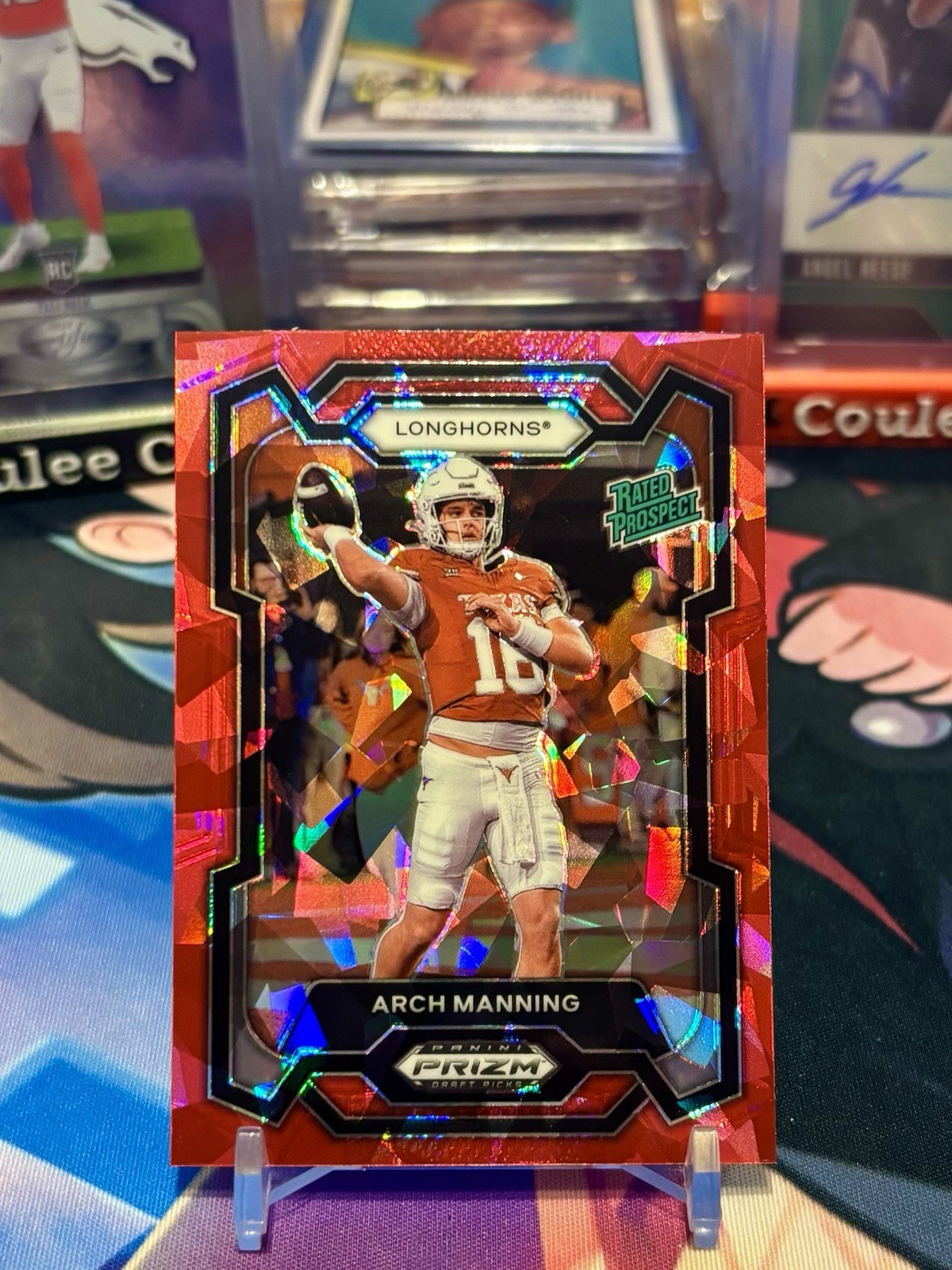 2024 Panini Prizm Draft Picks #192 Arch Manning Red Ice