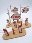 VINTAGE DINKY TOYS 781 ESSO SERVICE STATION / PETROL PUMP TRIO ISSUED 1955-62