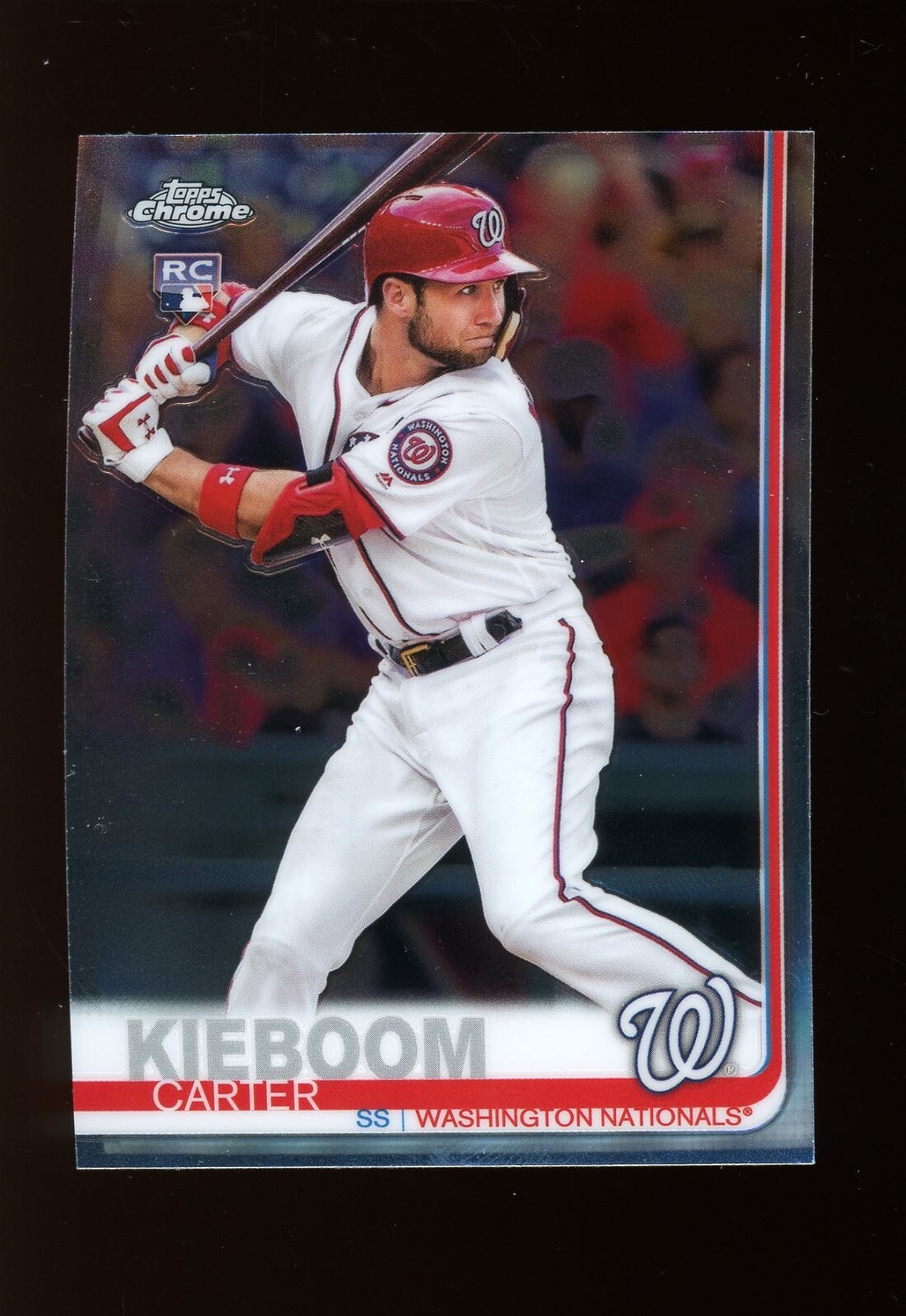 2019 Topps Chrome Update #22 Carter Kieboom Nationals Rookie Card RC QTY