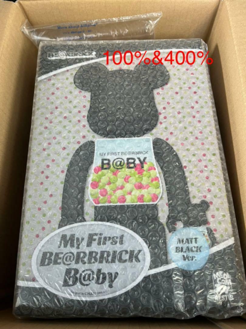 BE@RBRICK Medicom toy MY FIRST B@BY × RESTIR MATT BLACK 100 BE@RBRICK Medicom toy MY FIRST B@BY × RESTIR MATT BLACK 100