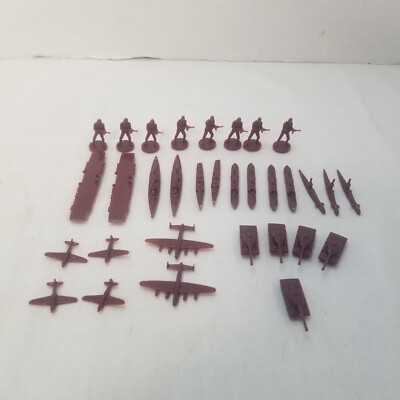 Axis and Allies 1941 2012 Version 32 Replacement Parts Soviet Union Maroon 