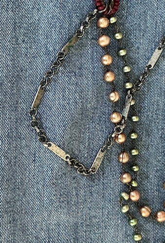 Love Heals X Sundance Catalog Triple Strand Pearl ‘Ancient Wisdom’ Necklace $398 - Picture 6 of 16