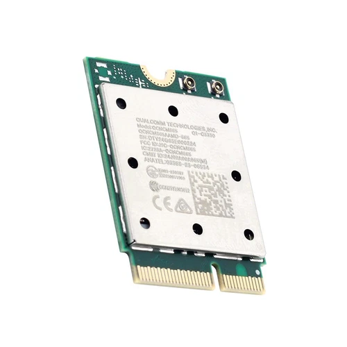 WIFI7 Qualcomm NCM865 M.2 Key E Tri-Band 5800M BT5.3 Wireless Card with Antennas - Picture 6 of 7