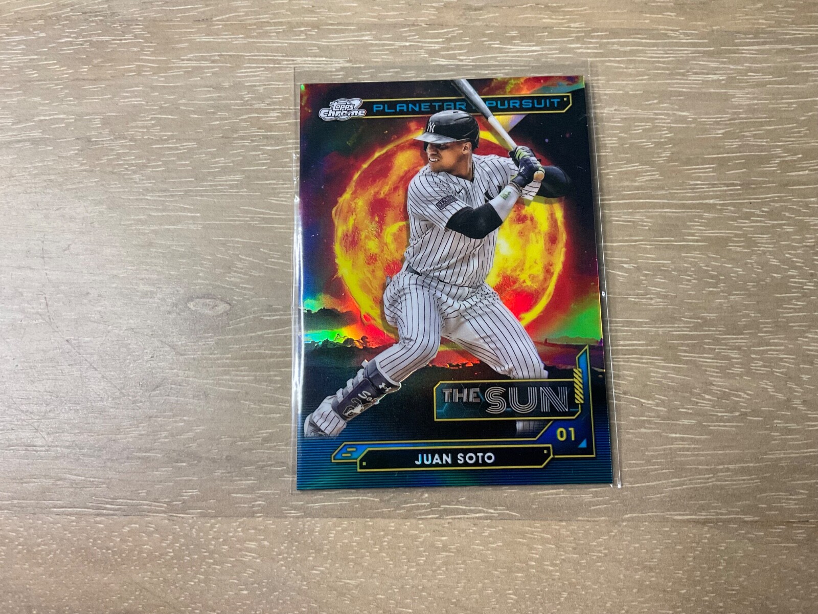 2024 Topps Cosmic Chrome Juan Soto Planetary Pursuit The Sun #PPS-10 NY Yankees