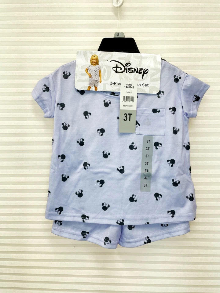 Juego de pijama de 2 piezas para niñas Disney - Nuevo con etiquetas Foto 3 de 4