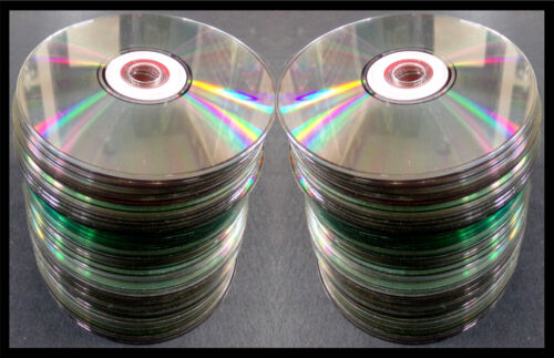 100 DISCS: Art Supplies CD/DVD Random Disc Lot, Reused Collage Artist Supply Set - Picture 3 of 4