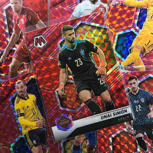 2021-22 Mosaic Fifa Road To World Cup Qatar Nuno Mendes Rookie Red No 111