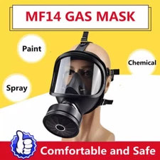 Chemical Gas Face Mask Full Face Respirator Safety Vapor Carbon Filter Army US