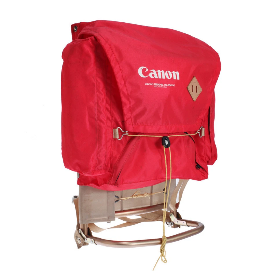 MOCHILA CANON EQUIPO PERSONAL MOCHILA MITA TOKYO JAPÓN / ROJO 35 X 15 X 45 Foto 2 de 4