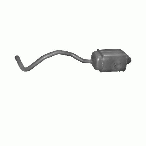 Silencieux Arriere pour RENAULT GRAND SCENIC III MEGANE CC 1.4 131cV 2009- - Foto 1 di 1