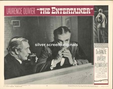 Entertainer ORIGINAL US Lobby Card Laurence Olivier Tony Richardson Woodfall '60