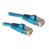 C2G Cat5E nahtlose ungeschirmte Patch Kabel 2,1 Meter 7 FT Vernetzung Kabel Blau