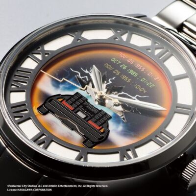 Back to the Future Official Mechanical Watch Movie 35th