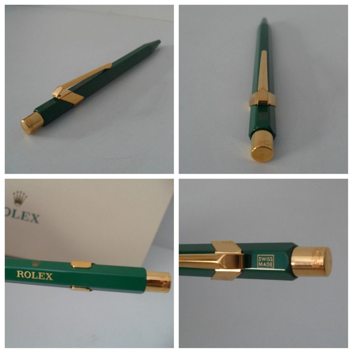 Rolex Portfolio + Caran d'Ache 849 Pen - Authentic - Leather