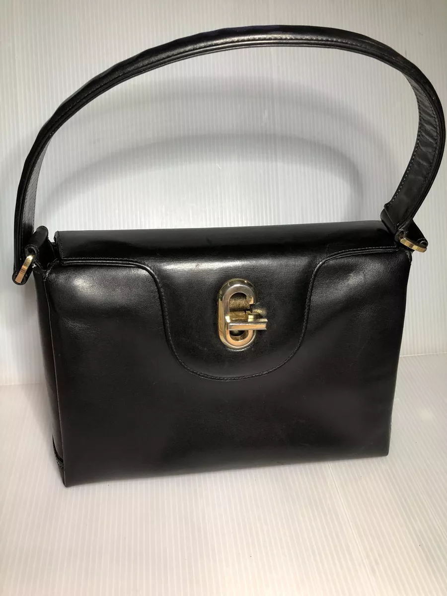 vintage gucci purse black