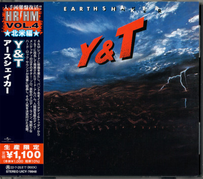 Y&T ~ Earthshaker (1981) OBI CD 2022 Universal Japan •• NEW •• | eBay