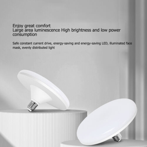 LED Bulb Led Lamp Super Bright UFO Leds Lights White Lighting Table Garage Light - Picture 2 of 26