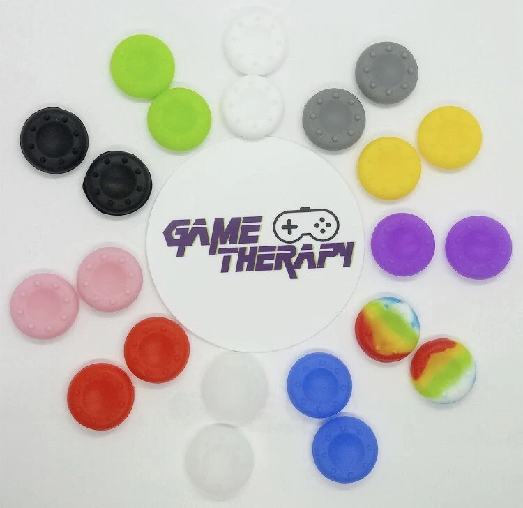 50x Thumb Stick Grips silicone PS5bXbox S One 360 Wii U Controller Cover Cap - Image 3 of 3