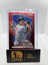 2022 Prizm - Old School Red Disco #9/99 - Cal Ripken - Orioles 